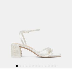 Dolce vita ysabel pearl heels bridal